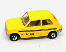 Matchbox Lesney Superfast 21 Renault 5TL  "Le Car", rarer silver base, mint!