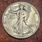 1917-S Reverse VG/F Walking Liberty Half Dollar 50C Silver Fine
