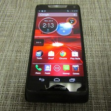 MOTOROLA DROID RAZR M VERIZON WIRELESS CLEAN ESN, WORKS, PLEASE READ  64801