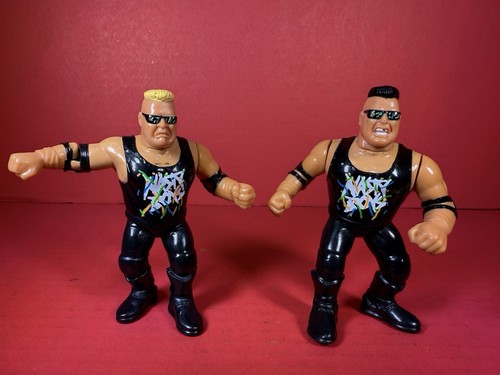 WWF Nasty Boys HASBRO Series 3 1991 Knobbs Sags Wr...