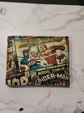 Marvel Comics Team-Ups Bi-Fold Wallet - Captain America Spider-Man Iron-Man Thor