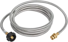 Gassaf 12FT Propane Hose - Propane Adapter 1 lb to 20 lb Converter for Coleman,