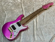 GrassRoots G-SNAPPER7-TO 7-String Guitar Twinkle Pink Takayoshi Ohmura Model