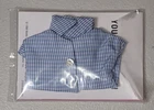 Vintage Barbie #916 COMMUTER SET~ ORIGINAL CHECKERED BLOUSE ONLY (MIP) #CW1138