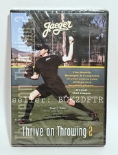 🔥 THRIVE ON THROWING 2 (2013) DVD Barry Zito Monica Abbot Jaeger Sports NEW