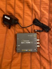 Used Blackmagic Design Mini Converter SDI to HDMI 6G - UK Power Cable