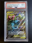 2019 POKEMON SM TAG TEAM TINS #SM167 FULL ART/CELEBI & VENUSAUR GX PSA 8