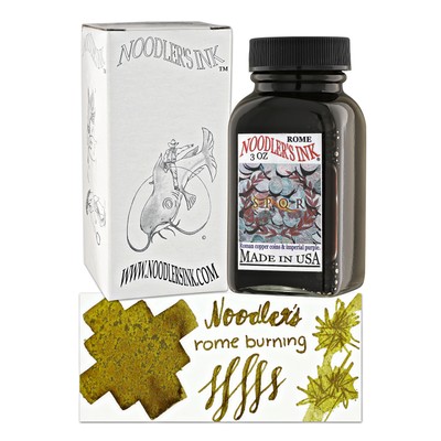 Noodler's Ink Rome Bottled Fountain Pen Ink - New In Box - NEW Version
