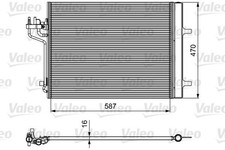FITS FOR RENAULT MODUS / GRAND MODUS CONDENSER, AIR CONDITIONING 814021 VALEO