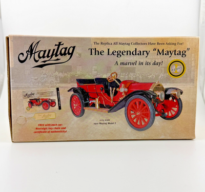 #ad The Legendary Maytag. 1910 Maytag Model F. NIB Resin Replica W Keychain Unopened $22.00