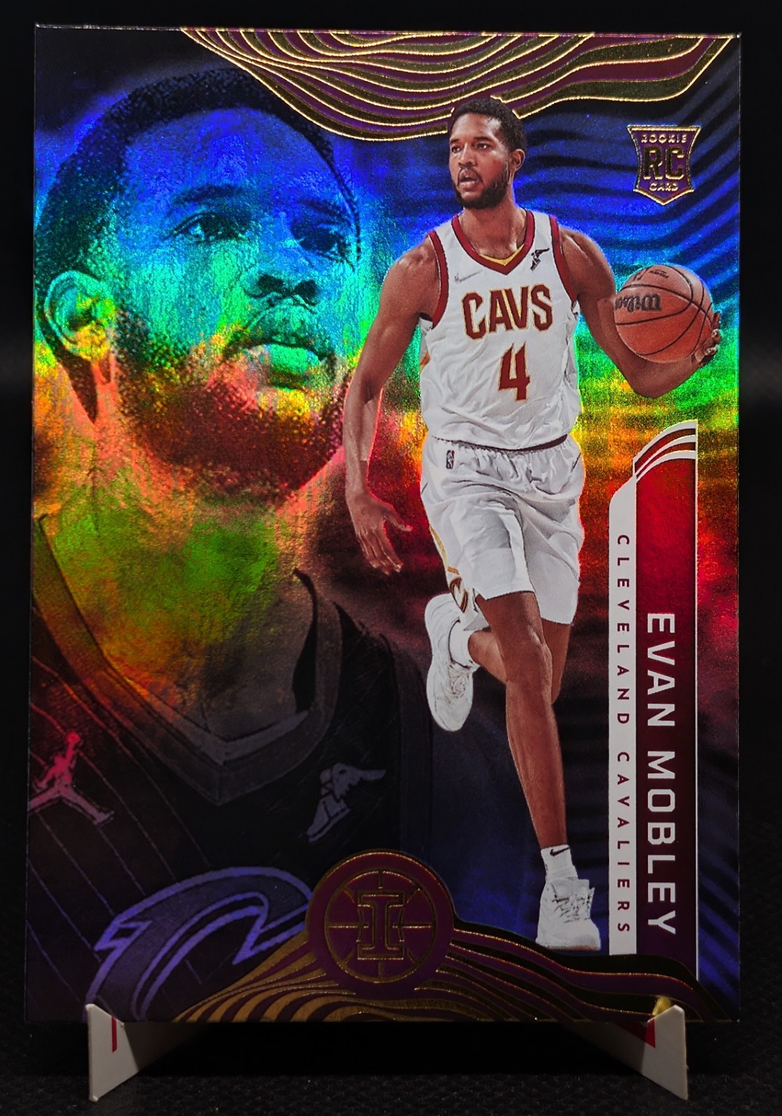 2021 Panini Illusions Evan Mobley Rookie Cleveland Cavaliers RC #153 .
