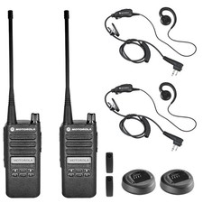 Motorola CP100D Analog , UHF Portable Two Way Radio With Display and Limited