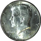 1965 KENNEDY HALF DOLLAR - 40% SILVER - HIGHER GRADE - H$K 264