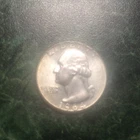 1964-D Washington Quarter (green/black)