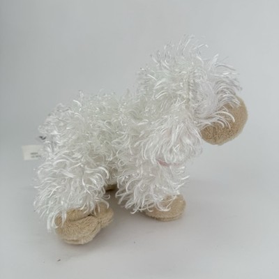 Ganz Webkinz Lil' Kinz White Lamb Plush Animal HS201 Fuzzy Cute