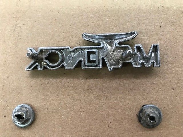 Ford Maverick Dash Emblem Badge Logo Name 70 71 72 73 74 75 76 77 1970 ...