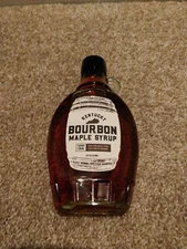 Kentucky Bourbon Maple Syrup Bourbon Barrel Aged, 10.7 oz Grade A all natural