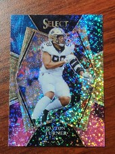 2021 Select Football Payton Turner #188 Rookie Cosmic Prizm Premier SSP Saints