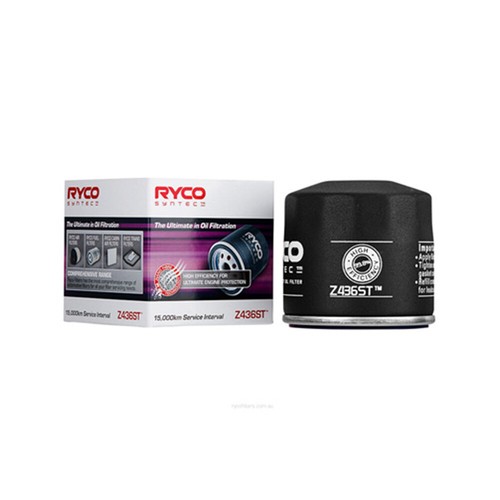 New RYCO Syntec Oil Filter Spin On For KIA CARENS FC 1.8L TB Z436ST - Picture 3 of 6