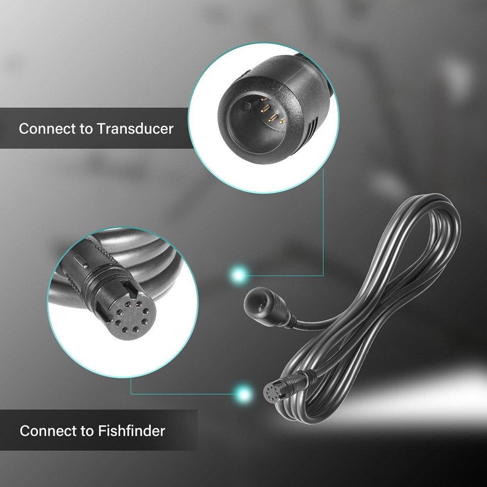 Cavo Di Prolunga Lowrance 10 Piedi (circa 3m) Per Ecoscandagli Hook2 Split/Triple