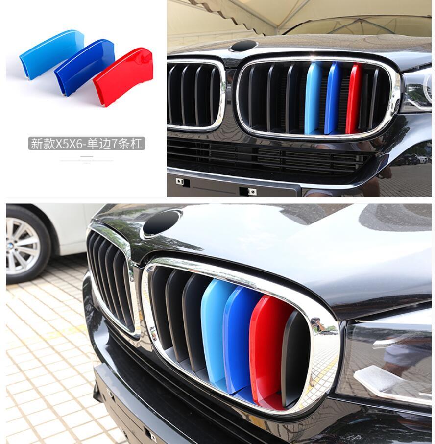 Accessories For BMW X5 F15 2014-2018 Car Styling Front Grille Grill Molding Trim