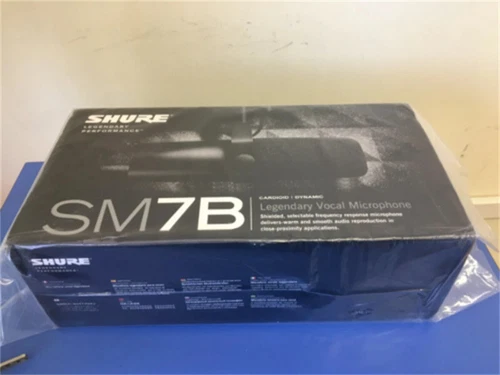 Neu Shure SM7B Dynamisches Vokalmikrofon mit Dunkelgrau-DE 2024 - Bild 12 von 15