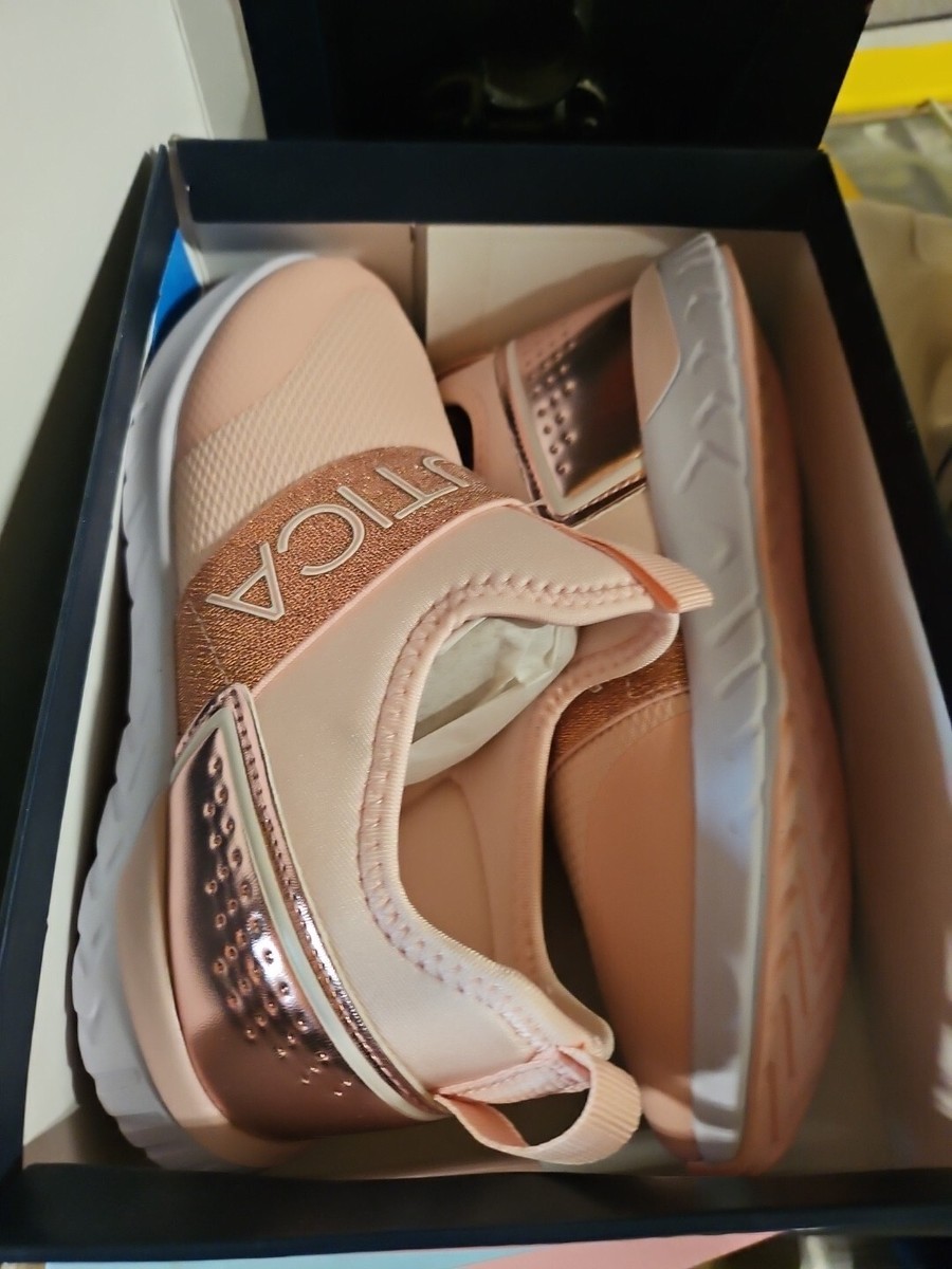 Athletic Fashion Nautica Rose Gold Sneakers Nautica Kids Girls