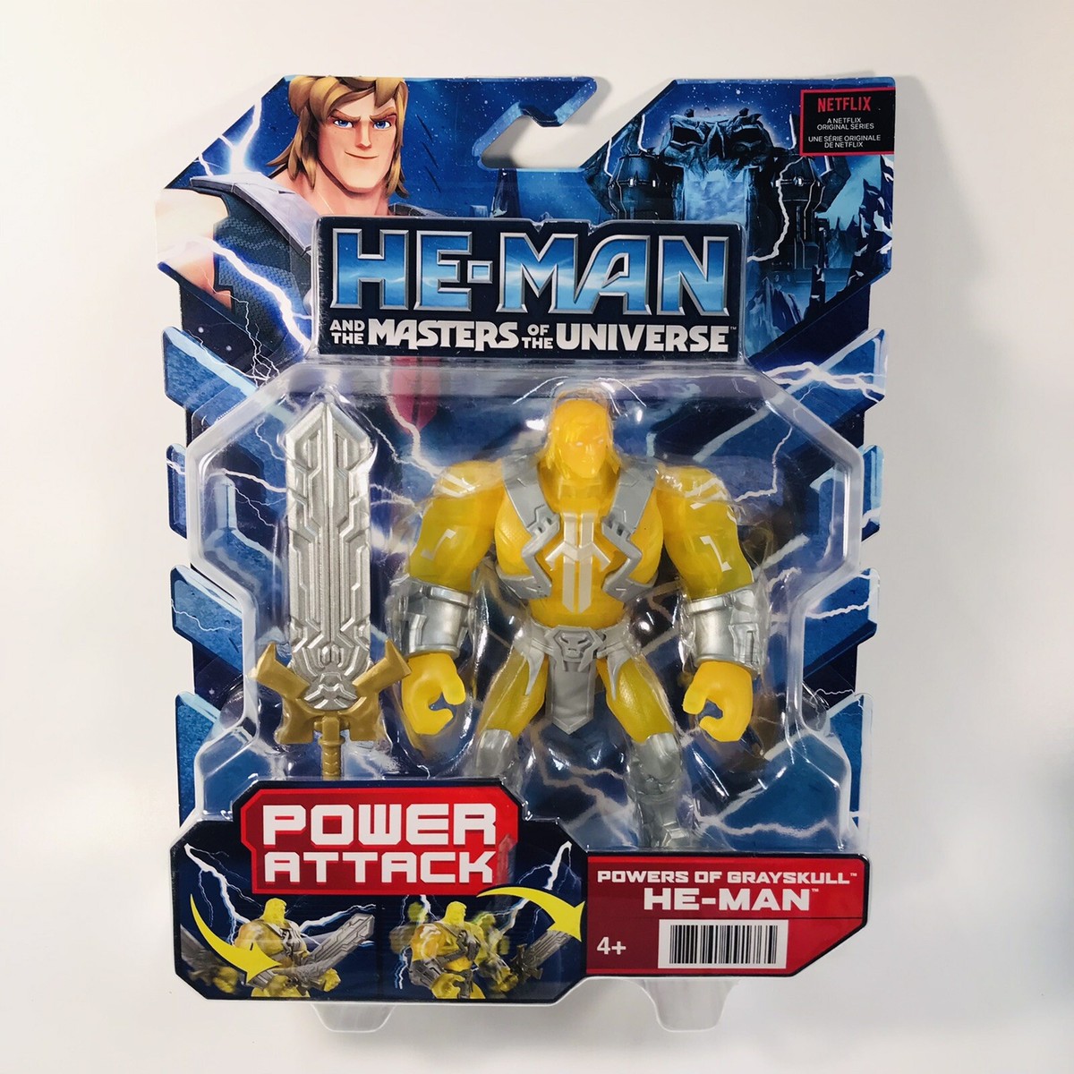 He-man The Masters Of The Universe Yellow HeMan Power Attack
