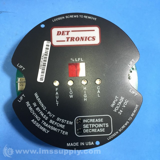 DetTronics U8700H7174 Unitized Combustible Gas Detector FNIP eBay