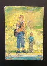 DANIEL OCHOA An Early Work by Famous Listed Artist Original Signed - early 2000s