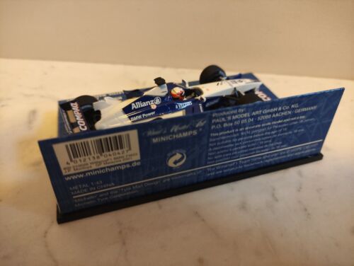 Minichamps 1:43 Williams BMW FW23 Juan Pablo Montoya 2001 GP Malaysia 400 010026 - Bild 3 von 3