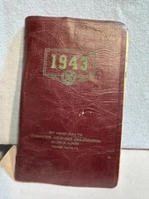 1943 Personal Diary of a Professional Woman 