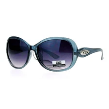 SA106 CG Womens Victorian Foliage Jewel Bling Diva Butterfly Sunglasses