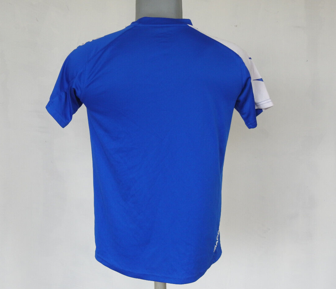 Eidsvold Turn Fotball Training Jersey Diadora Blue Shirt Size Boys