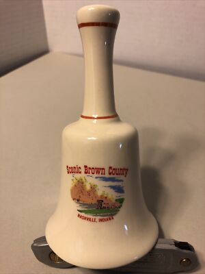 Scenic Brown County Nashville Indiana bell Porcelain