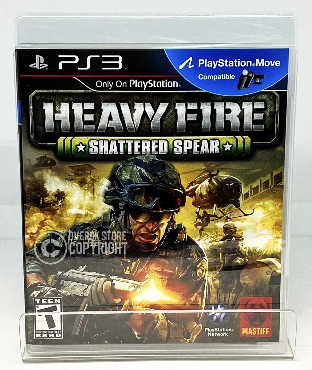 Heavy Fire Afghanistan + Shattered Spear - PS3 - Brand New
