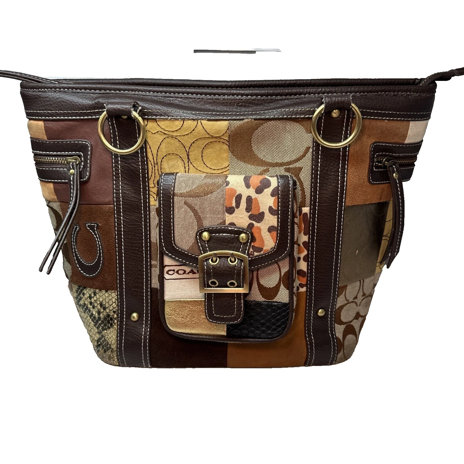 Bolsos vintage cotidiano Bolso Coach, Bolsos y estuches