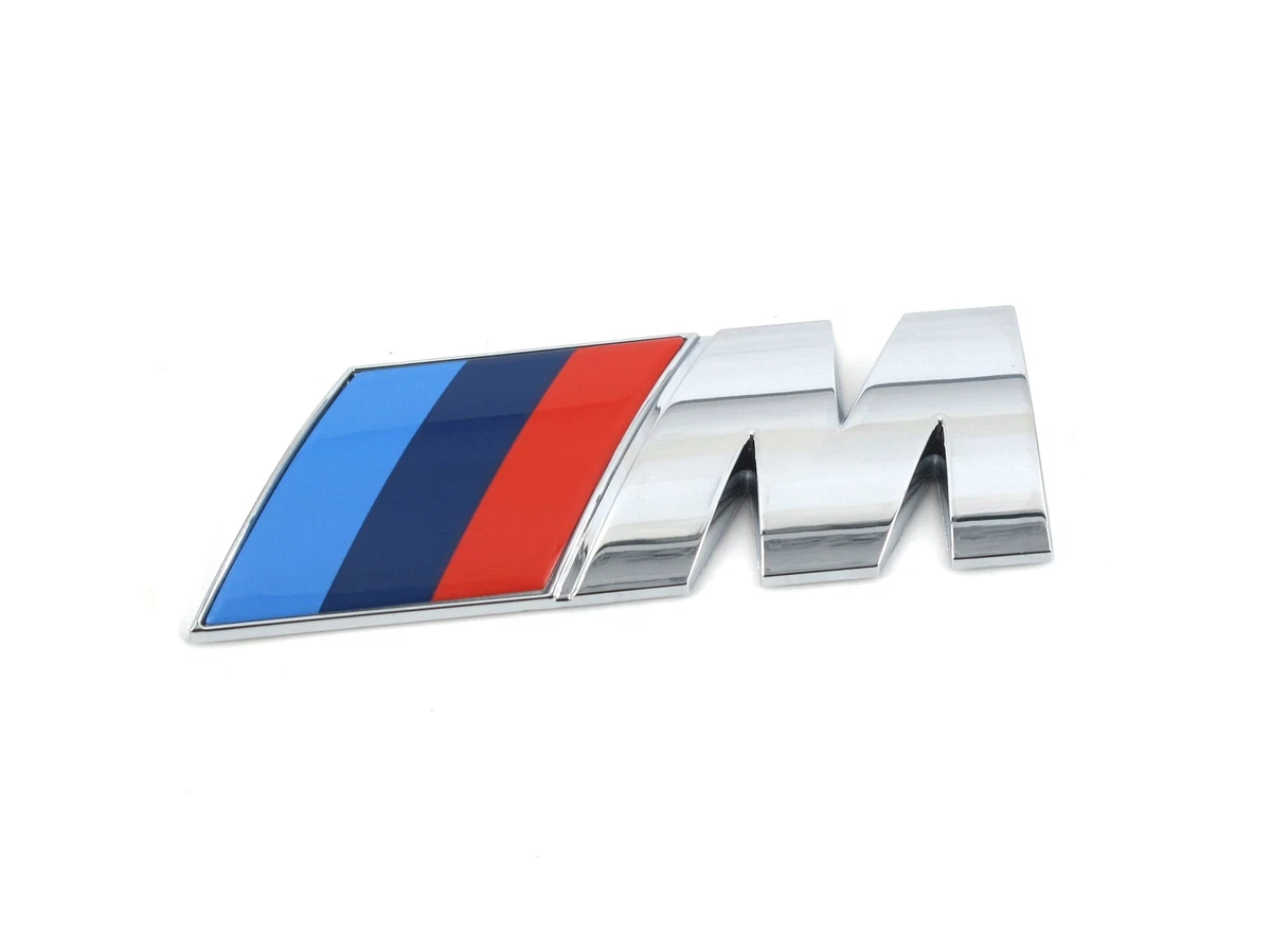 Genuine New BMW M WING BADGE Fender Emblem For All 1 2 3 4 5  