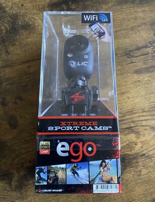Black Liquid Image EGO Mountable 1080P HD Camera WiFi Xtreme Sport Cams