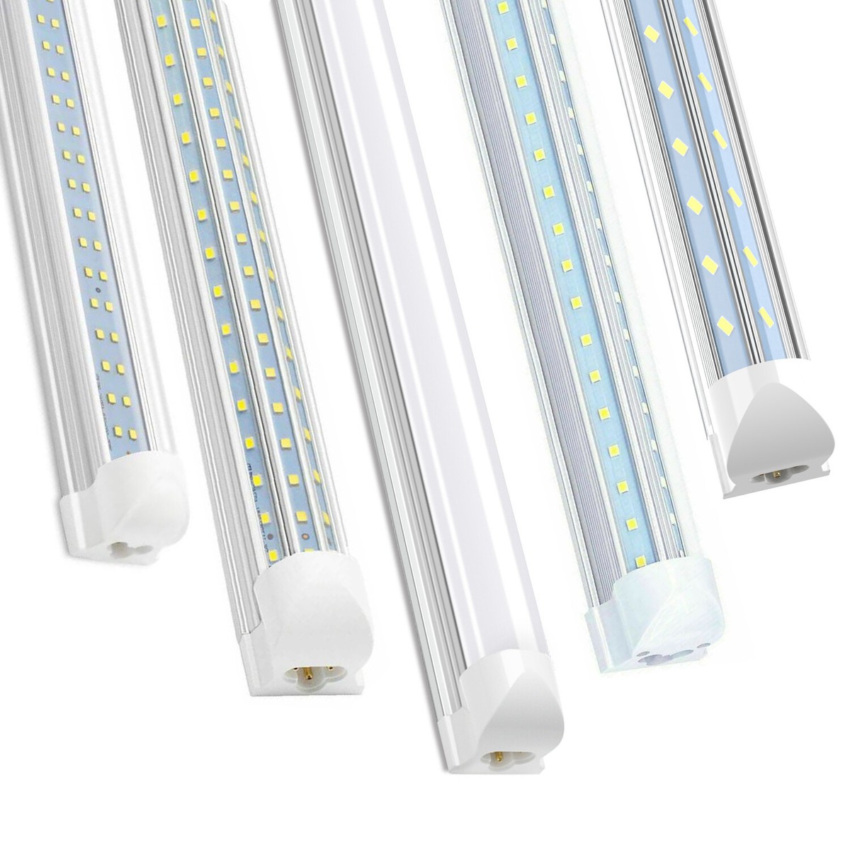 14W~120W 2FT 6FT T8 4FT LED Tube Light Bulb 8FT LED Shop Lights Fixture 6500K