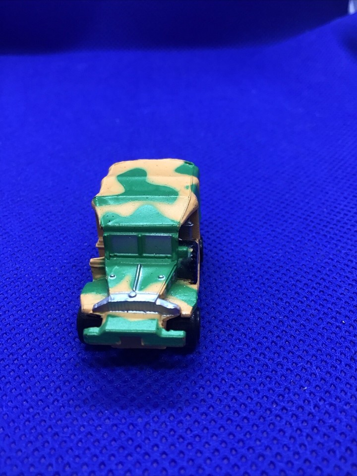Micro Machines Military M37 Light Cargo Truck Jeep Orange green