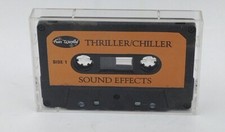 Fun World Halloween Sounds Thriller Chiller Sound Effects Scary Cassette Tape