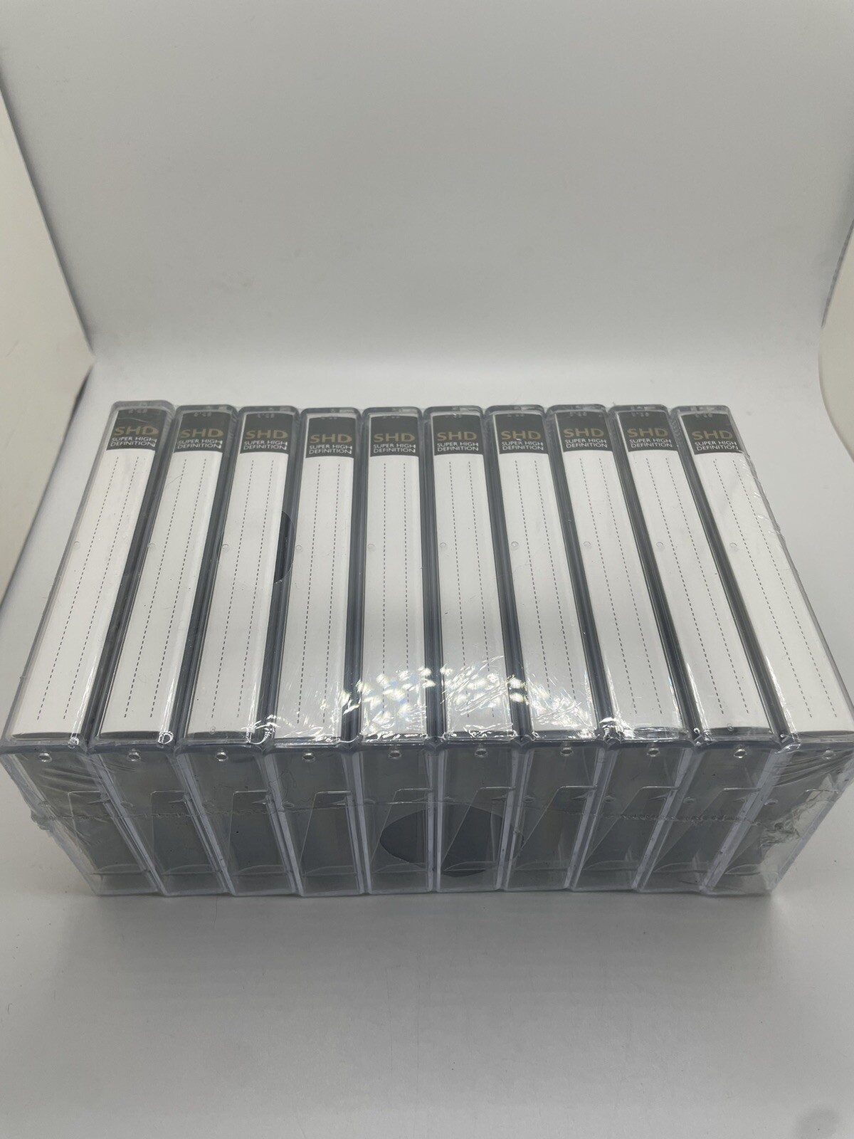 10 Radio Shack SHD-110 Super High Definition Type II 55 Min Cassettes See Pics