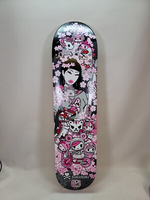 NEW Tokidoki Sakura Skateboard Skate Deck Rare Limited Toki Doki #103/300
