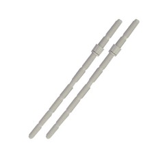 2pcs Toilet Push Button Rods Thread Rods Dual Push Flushing Button Rods Toilet