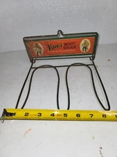1940'S 1950'S MPLS MN VAN'S BOOT SAVER METAL FOLD UP DRYING RACK USED 101924-24