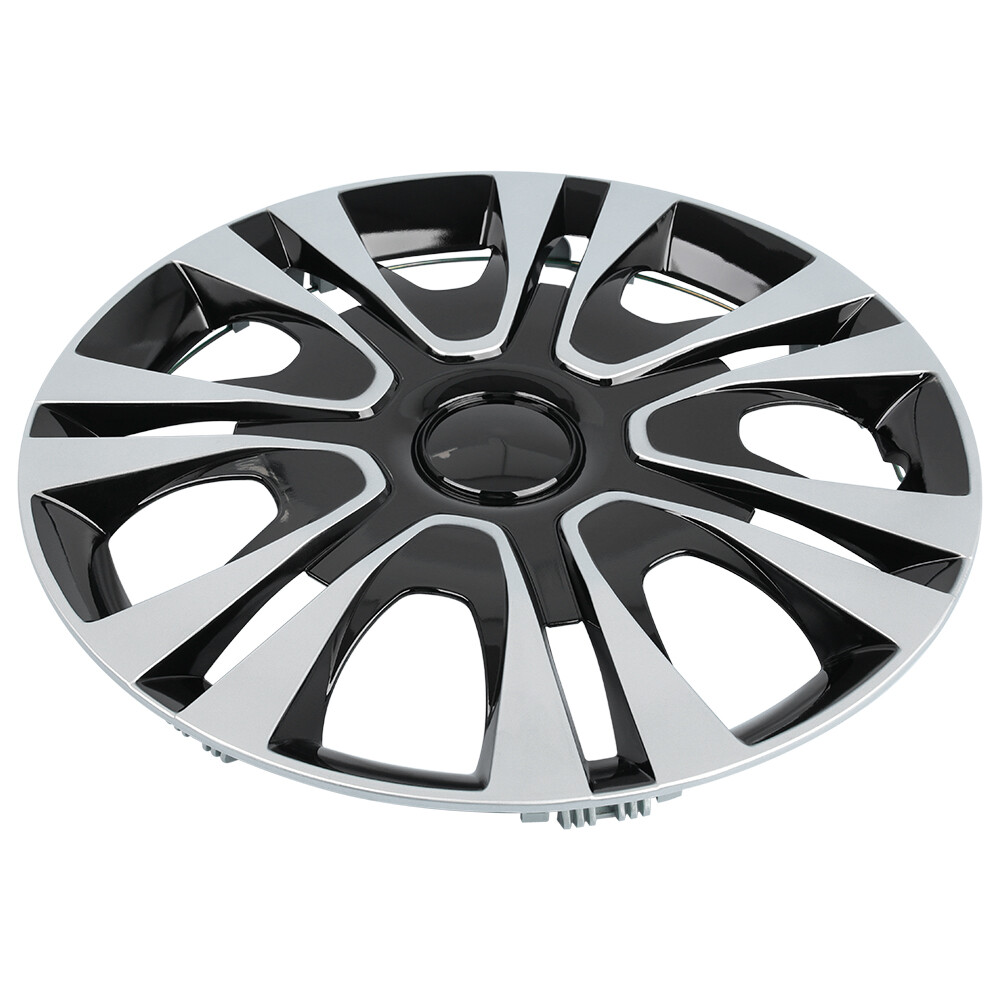 15" Set of 4 Snap On Full Hub Caps Wheel Covers fit R15 Tire & Steel Rim USA