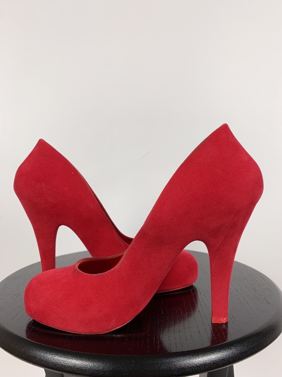 Women's Vivienne Westwood Anglomania + Melissa Red Heel Size 39
