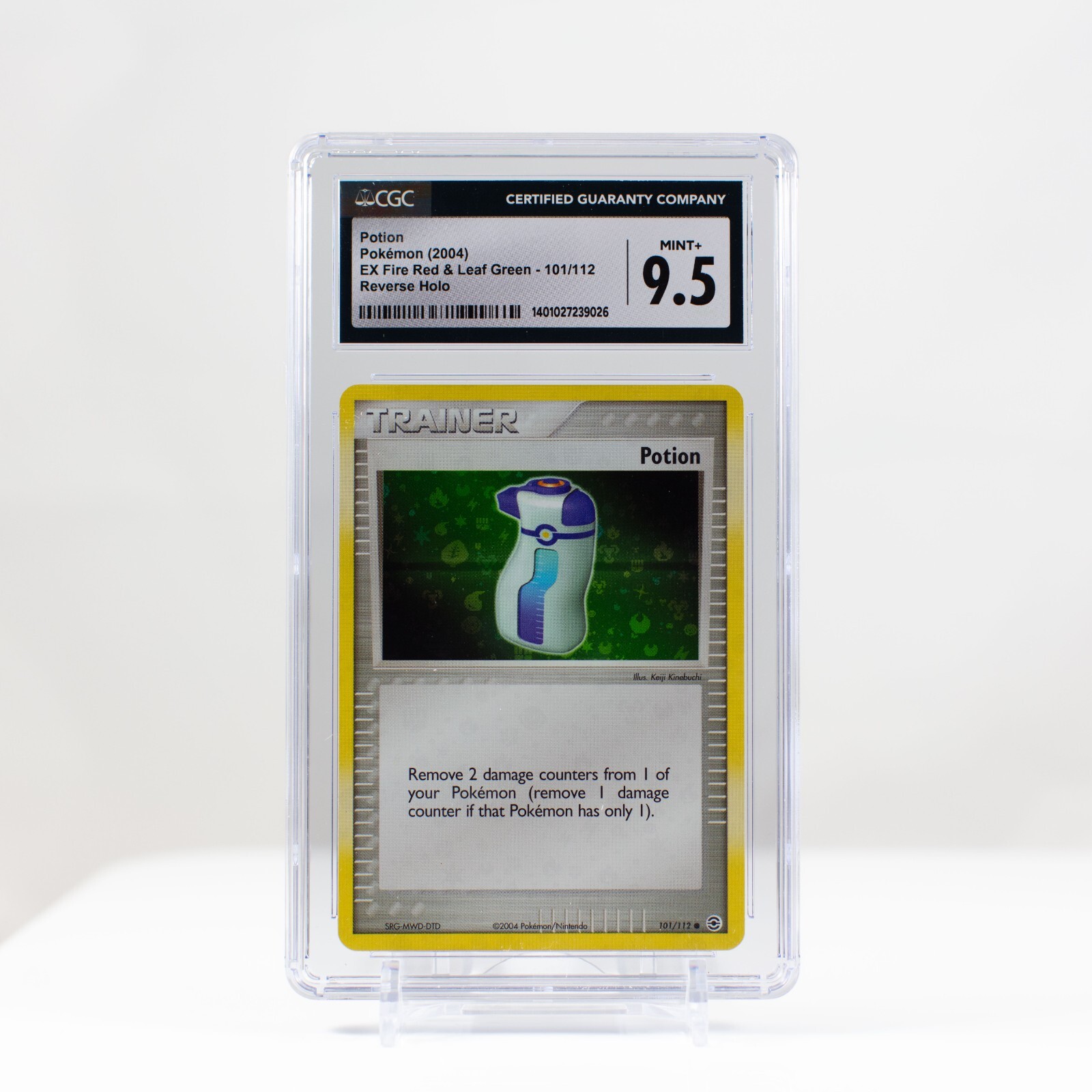 Pokemon Potion Reverse Holo #101 EX FireRed LeafGreen 2004 CGC 9.5