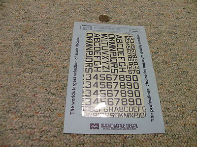 Microscale decals 1/72 72-216 AF Navy modern 60 deg angle 24 36' blue  H72